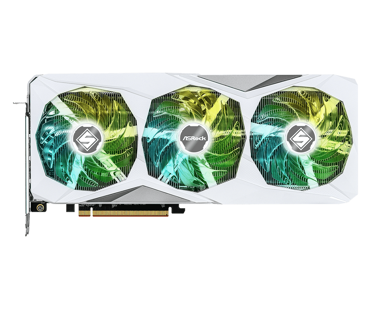 ASROCK RX7800XT SL 16GO Graphi - Triple Fan Gaming Graphics Card 16Gb review and price
